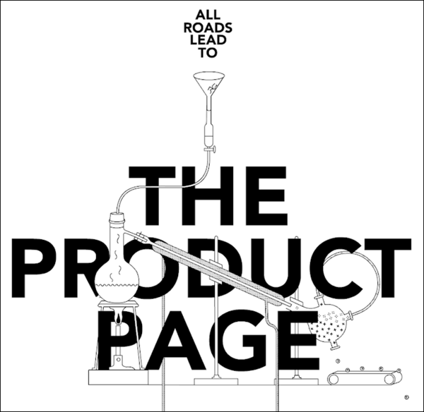 All roads leads to the product page