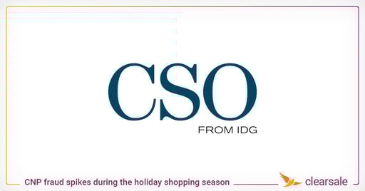 CNP fraud spikes during the holiday shopping season