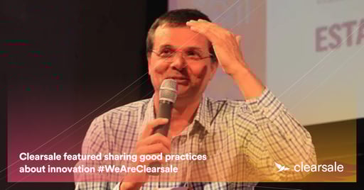 Clearsale featured sharing good practices about innovation #WeAreClearsale