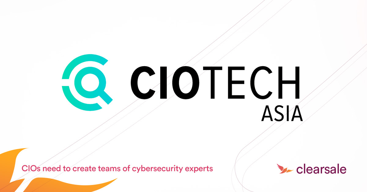 The logo of CIOTech Asia and a text that says: 
