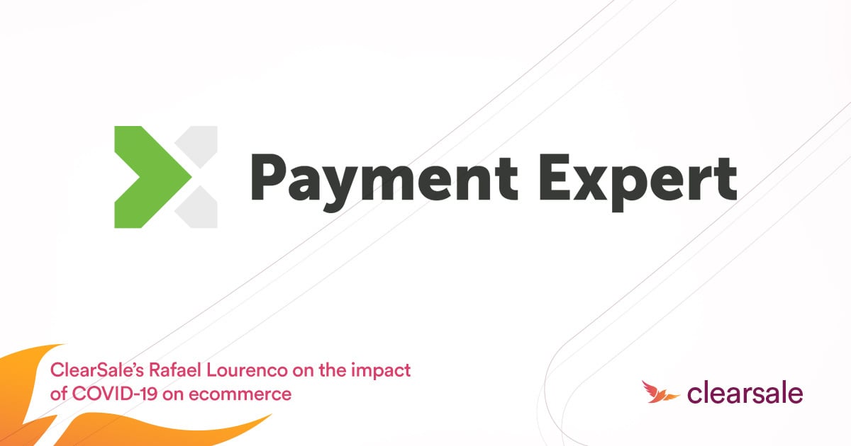 Logo of Payment Expert and a text that says: 