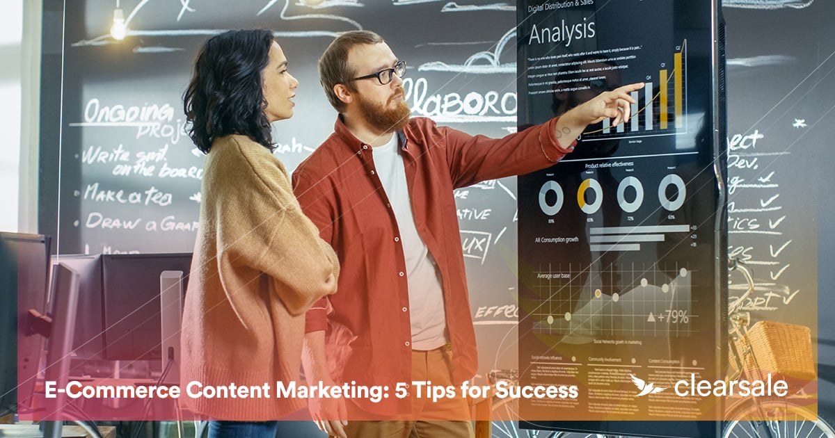5 Tips for Success E-Commerce Content Marketing 