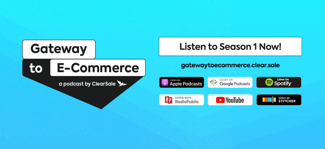 Podcast Gateway to E-commerce. Listes to season 1 now