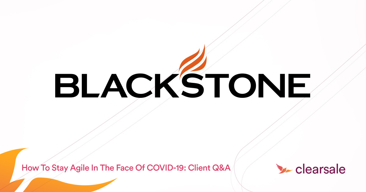Image with the Blackstone logo and a text that says: 